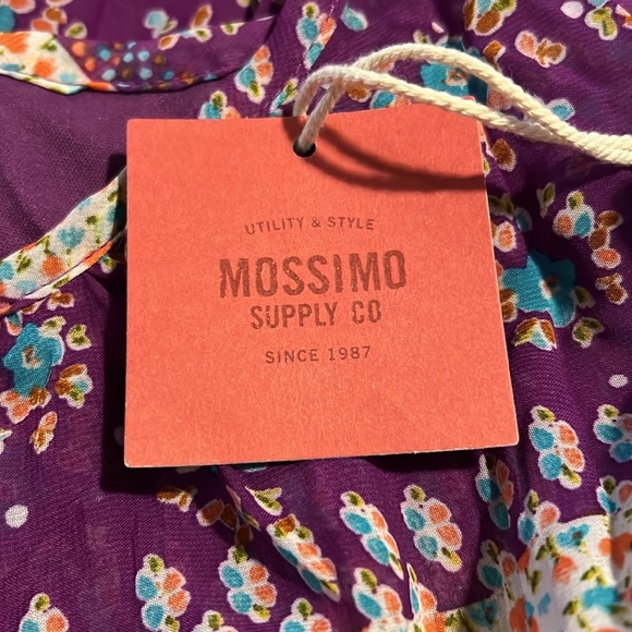 NWT Mossimo Spaghetti Strap Mini Floral Dress A143* - Picture 5 of 8